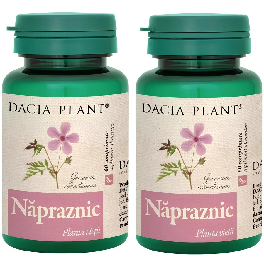 Napraznic, 60 comprimidos, 1+1, Planta Dacia