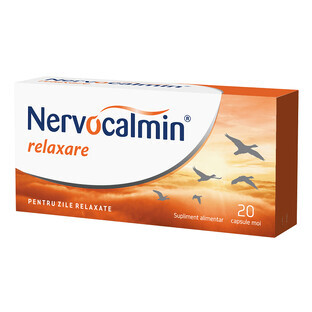 Nervocalmin relaxare, 20 capsule, Biofarm