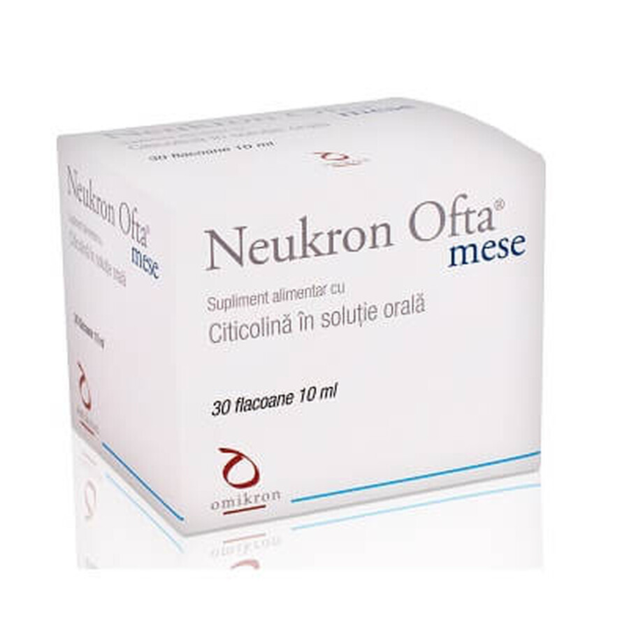 Neukron Ofta mese, 30 flacoane x 10 ml, Omikron