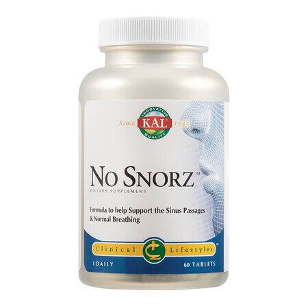 No Snorz Kal, 60 comprimidos, Secom