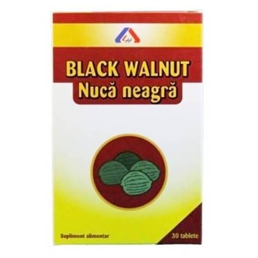 Black Walnut, 30 compresse, American Lifesyle