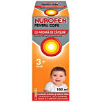 Nurofen 100 mg für Kinder 3 Monate Erdbeergeschmack, 100 ml, Reckitt Benckiser Healthcare