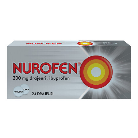 Nurofen 200 mg, paquet de 24, Reckitt Benkiser Healthcare