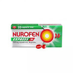 Nurofen Express 200 mg, 20 capsule, Reckitt Benckiser Healthcare