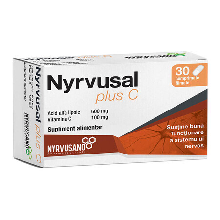 Nyrvusal plus C, 30 comprimidos, Nyrvusano