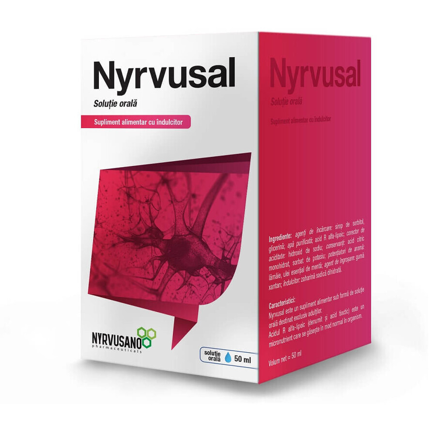 Nyrvusal solución oral, 50 ml, Nyrvusal