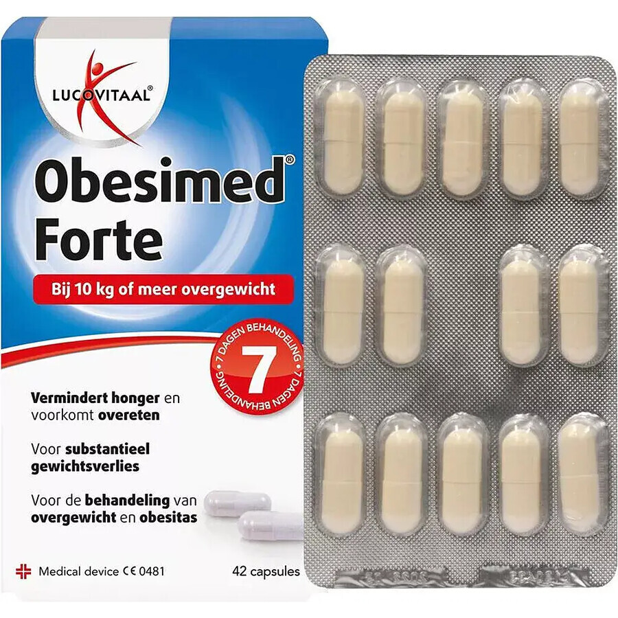 Obesimed Forte, 42 cápsulas, Lucovitaal