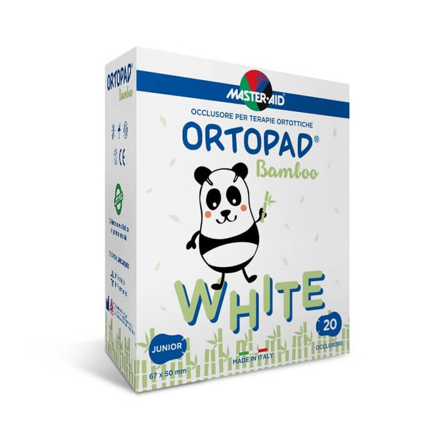 ORTOPAD Blanco Master-Aid Medio, 76x54 mm, 50 piezas, Pietrasanta Pharma