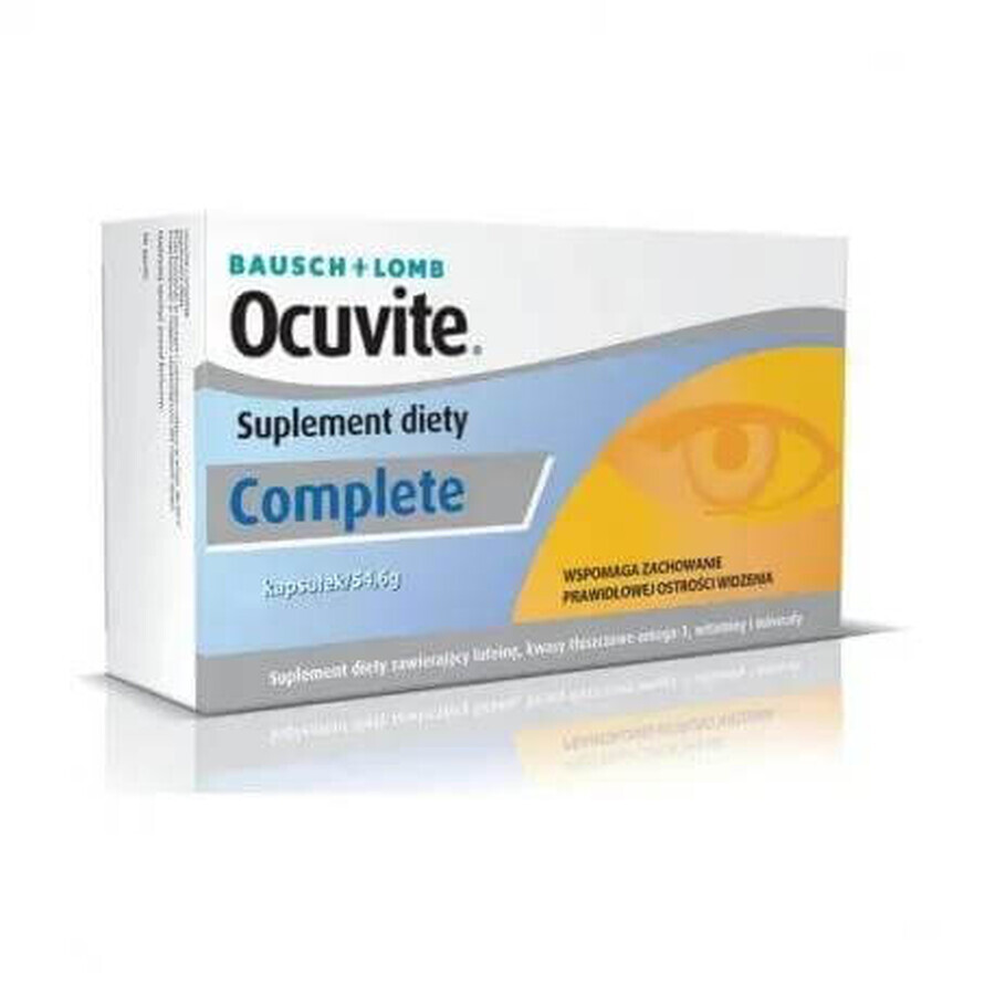 Ocuvite Complete, 30 capsule, Bausch & Lomb