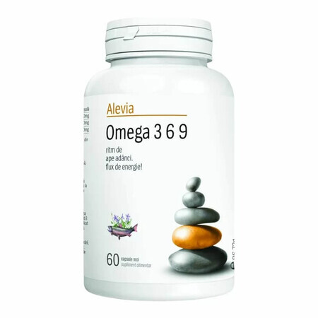 Omega 3 6 9, 60 Kapseln, Alevia