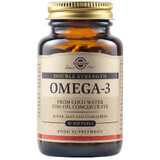 Omega 3 doble concentrado, 30 cápsulas, Solgar