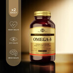 Omega 3 triple concentrado, 50 cápsulas, Solgar