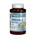 Aceite Omega 3 sobre 1200 mg, 90 cápsulas, VitaKing