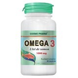 Omega 3 Ulei de Somon 1000 mg, 30 capsule, Cosmopharm