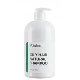 Natürliches Shampoo für fettiges Haar, 475 ml, Sabio
