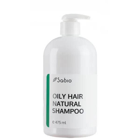 Natural shampoo for oily hair, 475 ml, Sabio