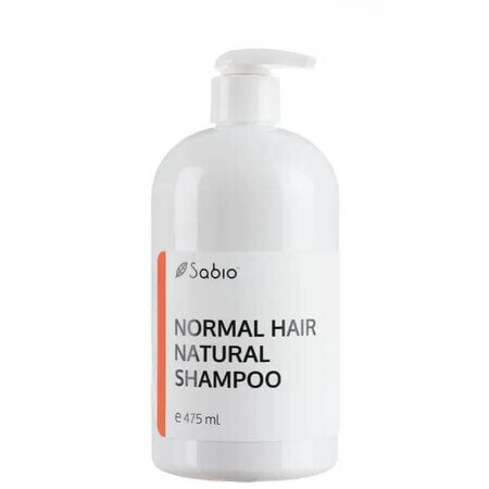 Shampoo naturale per capelli normali, 475 ml, Sabio