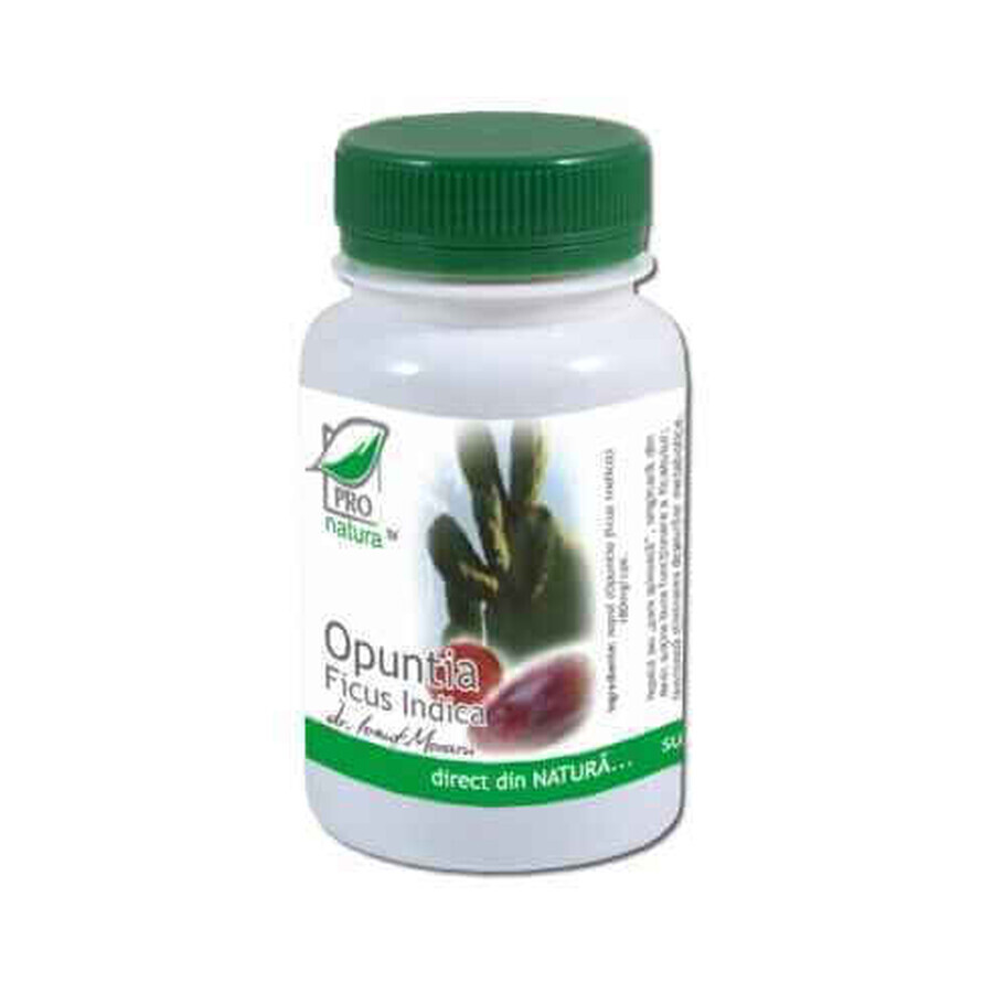 Opuntia Ficus Indica, 60 cápsulas, Pro Natura