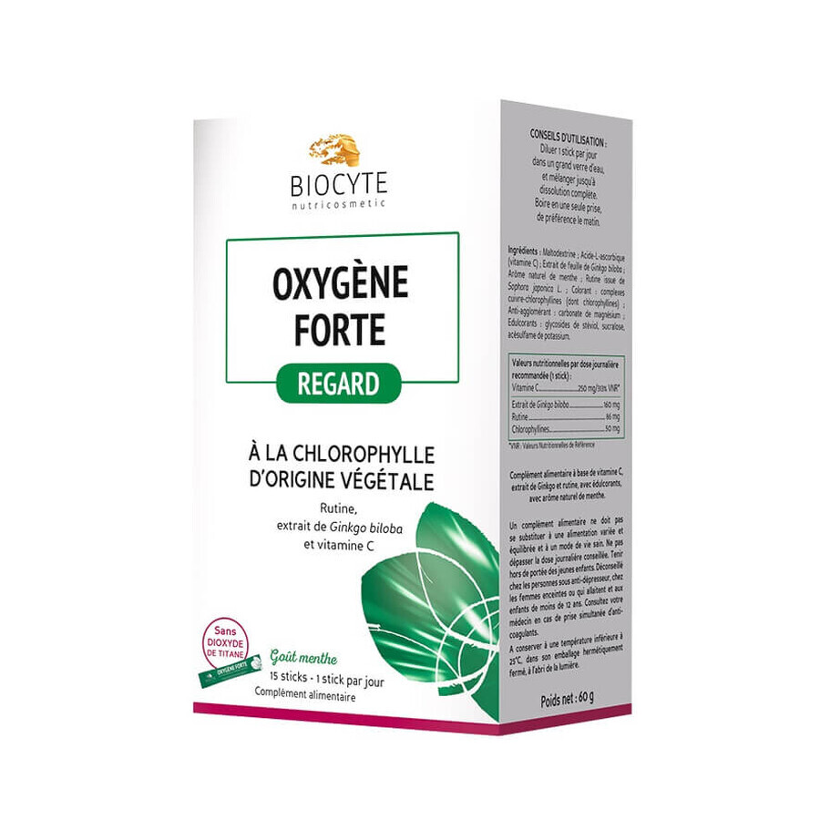 Oxygene Forte, 15 sobres, Biocyte