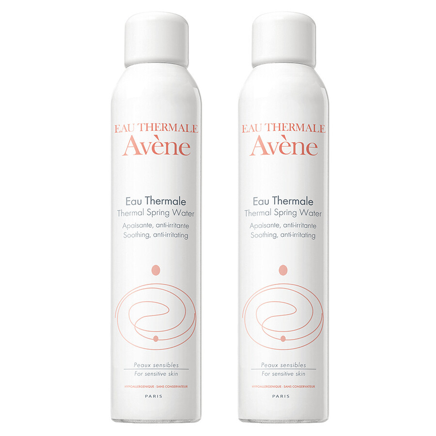 Confezione Acqua termale spray, 300 ml + 300 ml, Avène  recensioni