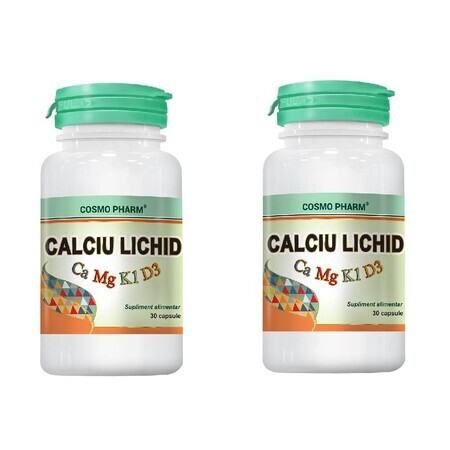 Flüssig-Calcium-Pack, 30 Kapseln (1+1), Cosmopharm