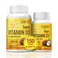 Super Vitamina D3 con aceite de coco 2000 UI, 120 + 30 c&#225;psulas, Zenyth