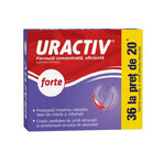 Envase Uractiv forte, 20 + 16 cápsulas, Fiterman Pharma