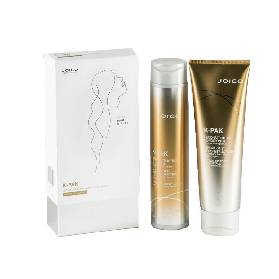 Xmas 2020 K-Pak Champú 300 ml + Acondicionador 250 ml, Joico