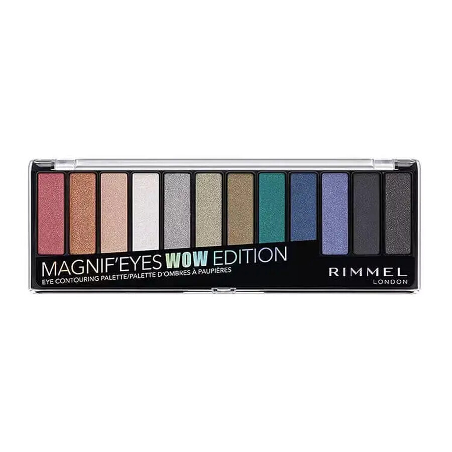 Magnif Eyes 006 Wow Edition Blush Palette, 14.16 g, Rimmel Londen