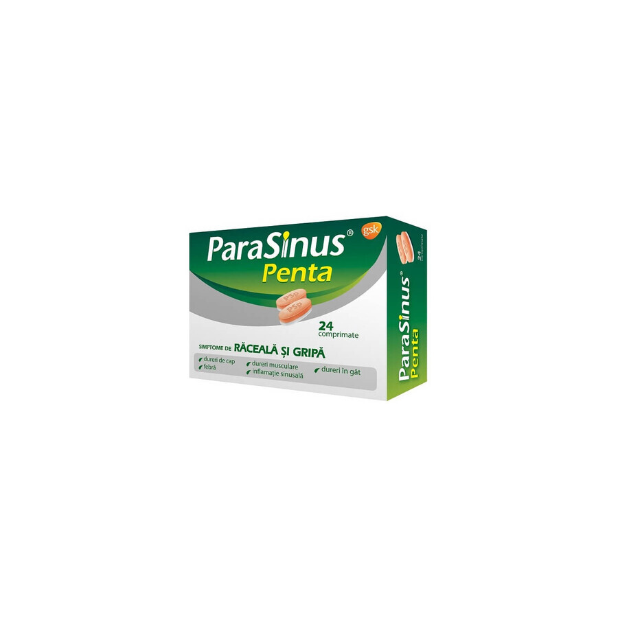 Parasinus Penta, 24 tablets, Gsk