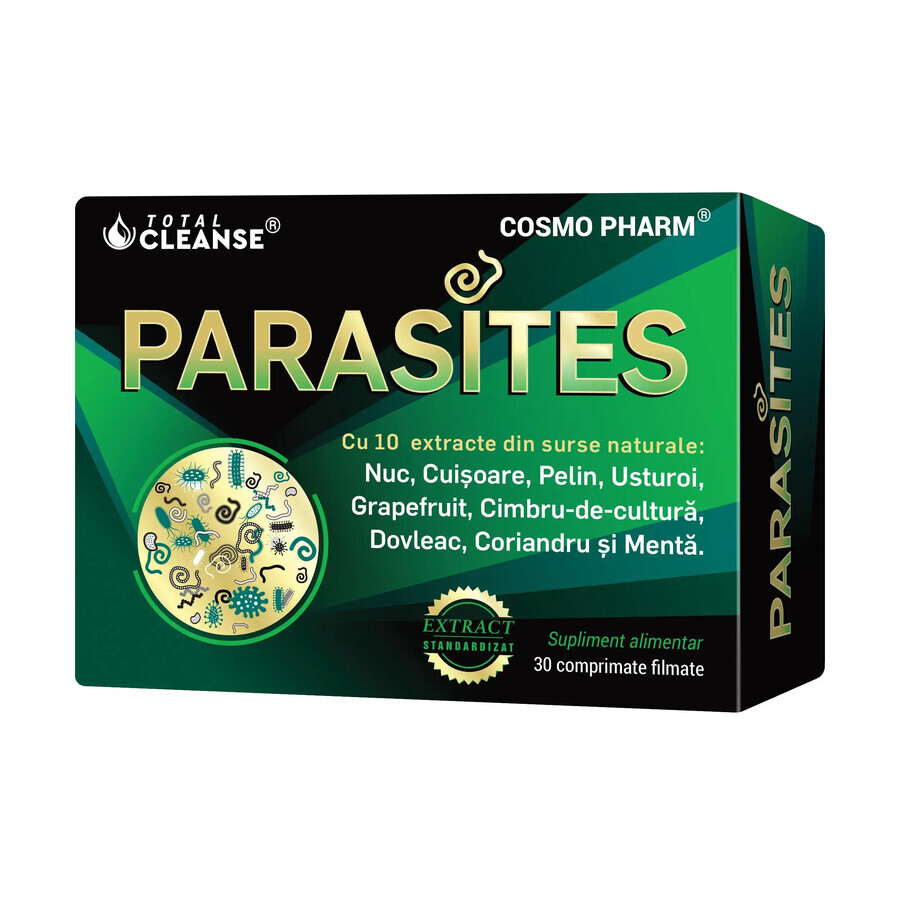 Parasites, 30 comprimidos, Cosmopharm