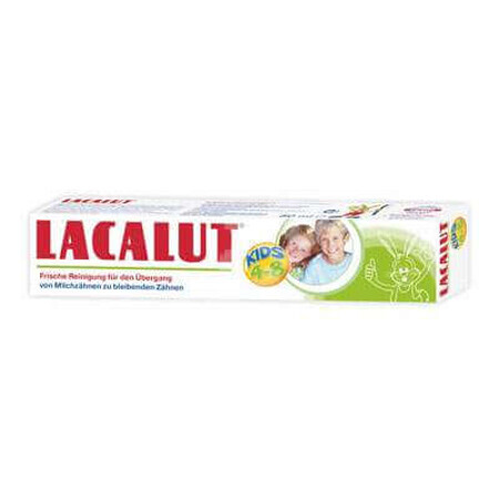 Pasta dentífrica - Lacalut Kids, 4-8 años, 50 ml, Theiss Naturwaren