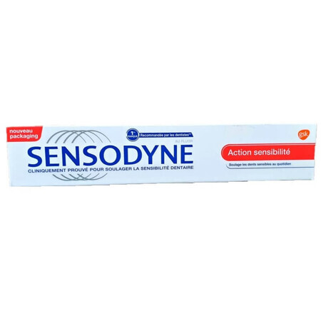 Tandpasta Actie Sensibilite Sensodyne, 75 ml, Gsk