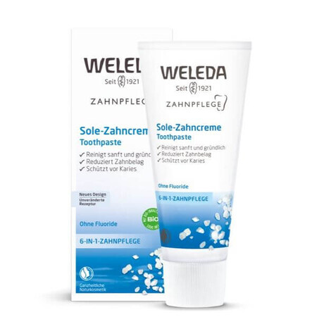 Dentifrice au sel, 75 ml, Weleda