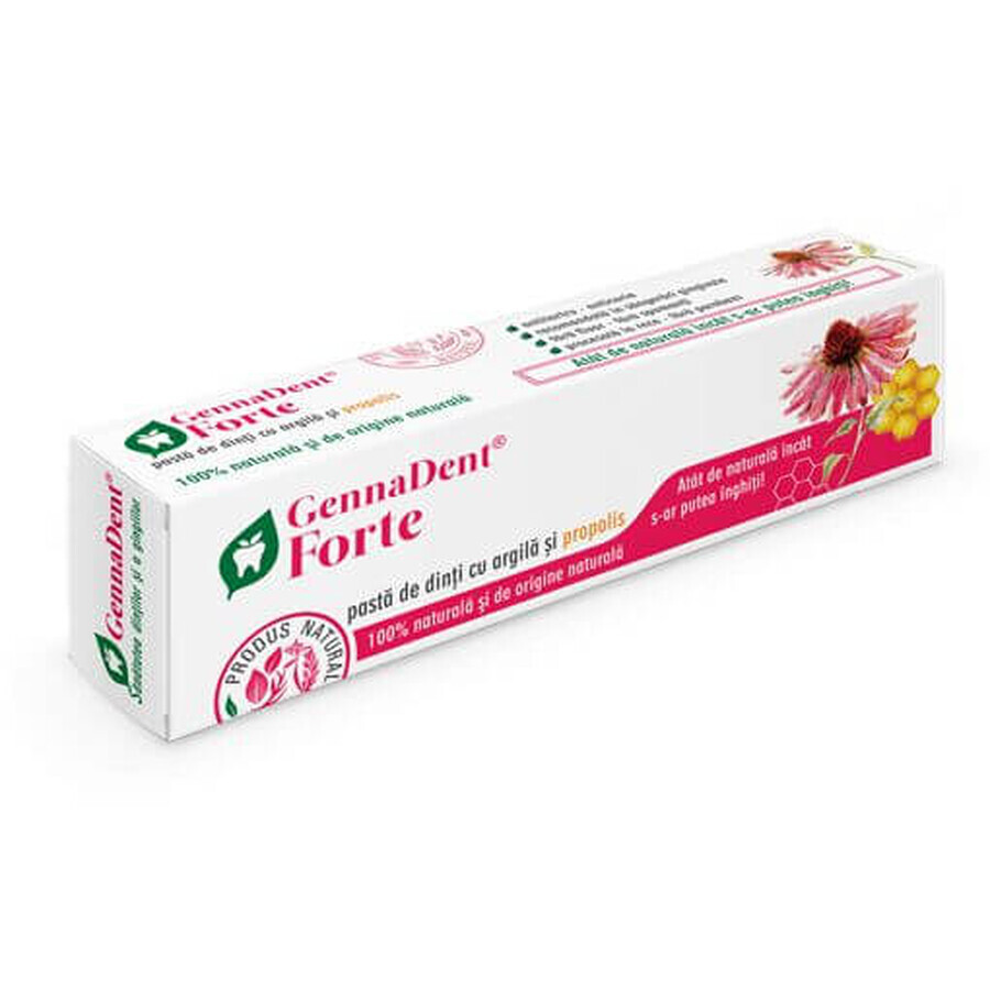 Dentífrico GennaDent Forte, 50 ml, Vivanatura