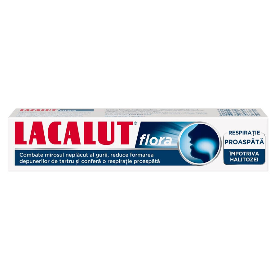 Dentífrico Lacalut Flora, 75 ml, Theiss Naturwaren