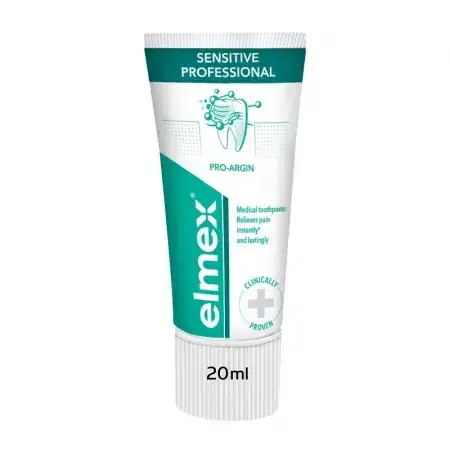 Dentífrico Profesional Sensitive, 20 ml, Elmex