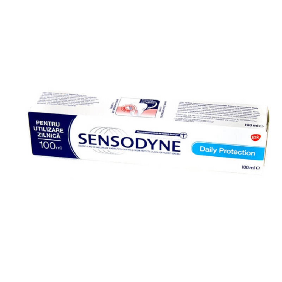 Sensodyne Pasta Dentífrica Protección Diaria, 100 ml, Gsk