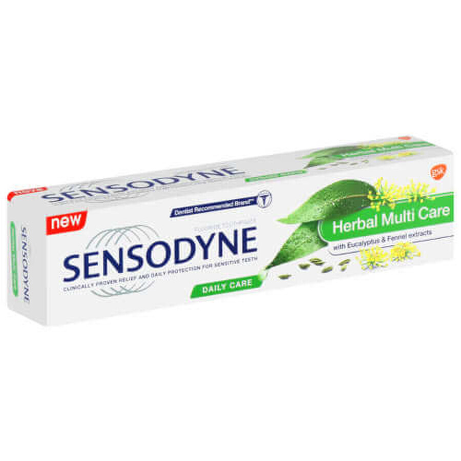 Dentifricio Herbal Multi Care Sensodyne, 75 ml, Gsk