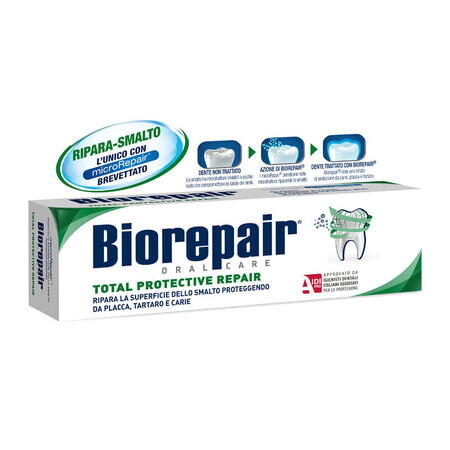 Pasta dentífrica Total Protective Repair Biorepair Plus, 75 ml, Croswell