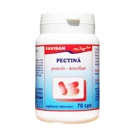 Pectine, 70 capsules, Favisan