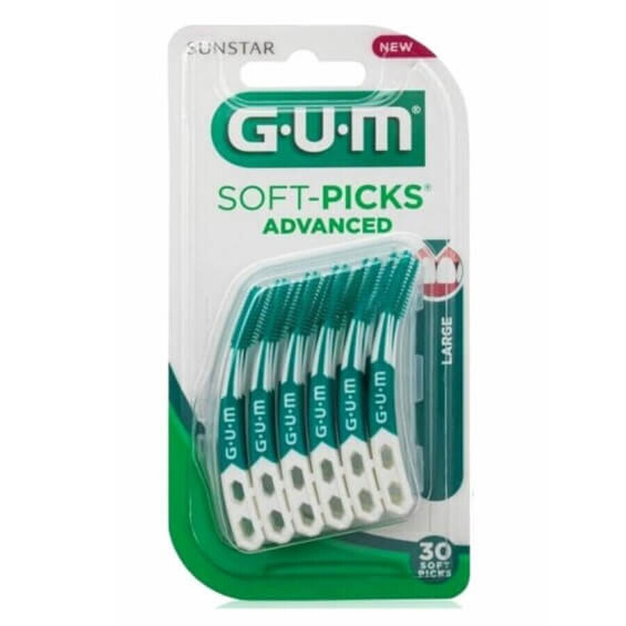 Soft-Picks Advanced Large interdental brushes, 30 pieces, Sunstar Gum