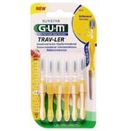 Trav-Ler interdental brushes 1.3 mm, 6 pieces, Sunstar Gum