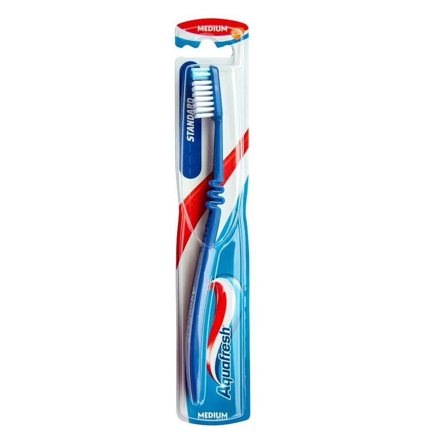 Cepillo de Dientes Estándar Mediano Aquafresh, Gsk