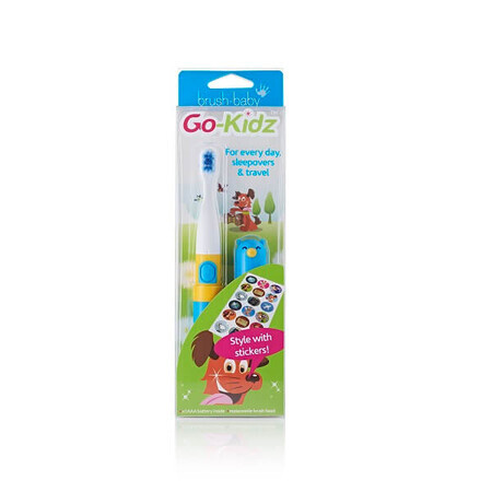 Cepillo de Dientes Eléctrico para Niños Go-Kidz, Cepilla al Bebé