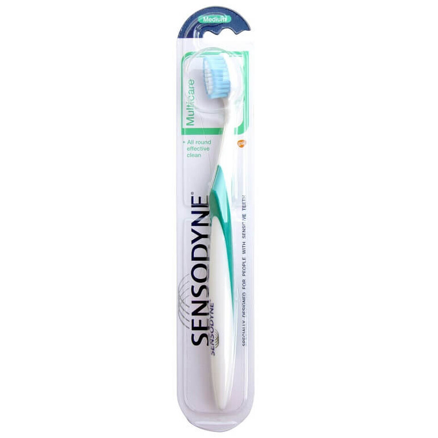 Cepillo de Dientes Mediano Expert Multicare Sensodyne, 1 pieza, Gsk