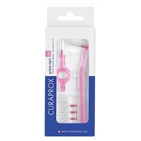 Cepillo interdental Prime Smart 08, 5 piezas, Curaprox