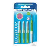 Interdental brushes Mono Compact Green, 4 pieces, Elgydium