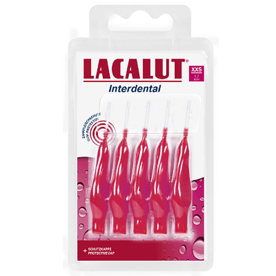 Spazzolini interdentali XXS 1,7 mm Lacalut, 5 pezzi, Theiss Naturwaren