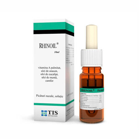 Rhinoil gotas nasales 10 ml, Tis Pharmaceutical